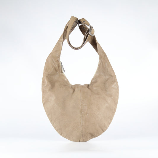 Cross body Nikita in pelle colore sasso