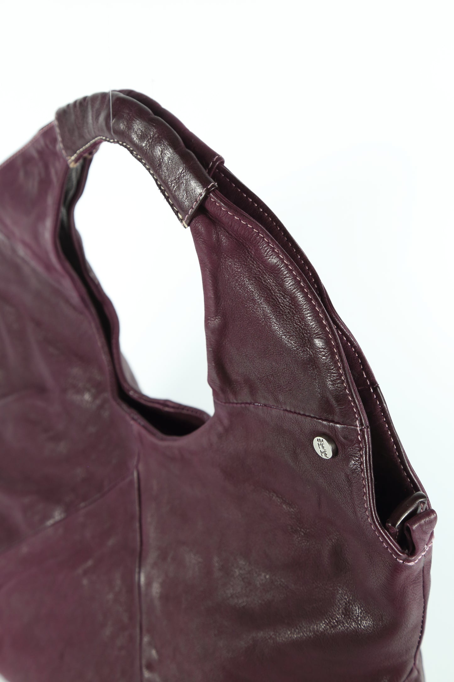 Shopper Lavinia in pelle colore amarone