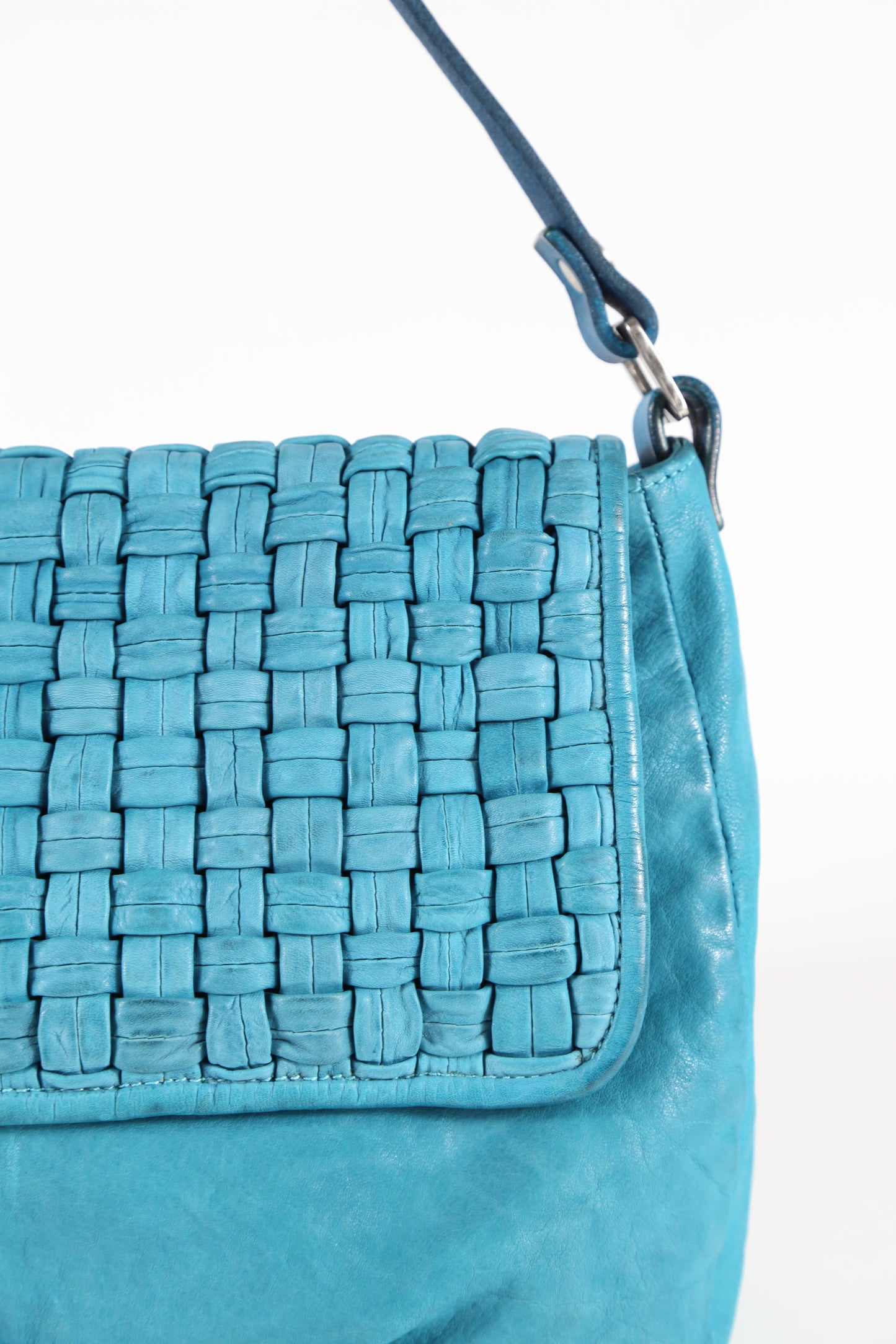 Borsa Rada tube in pelle colore lake