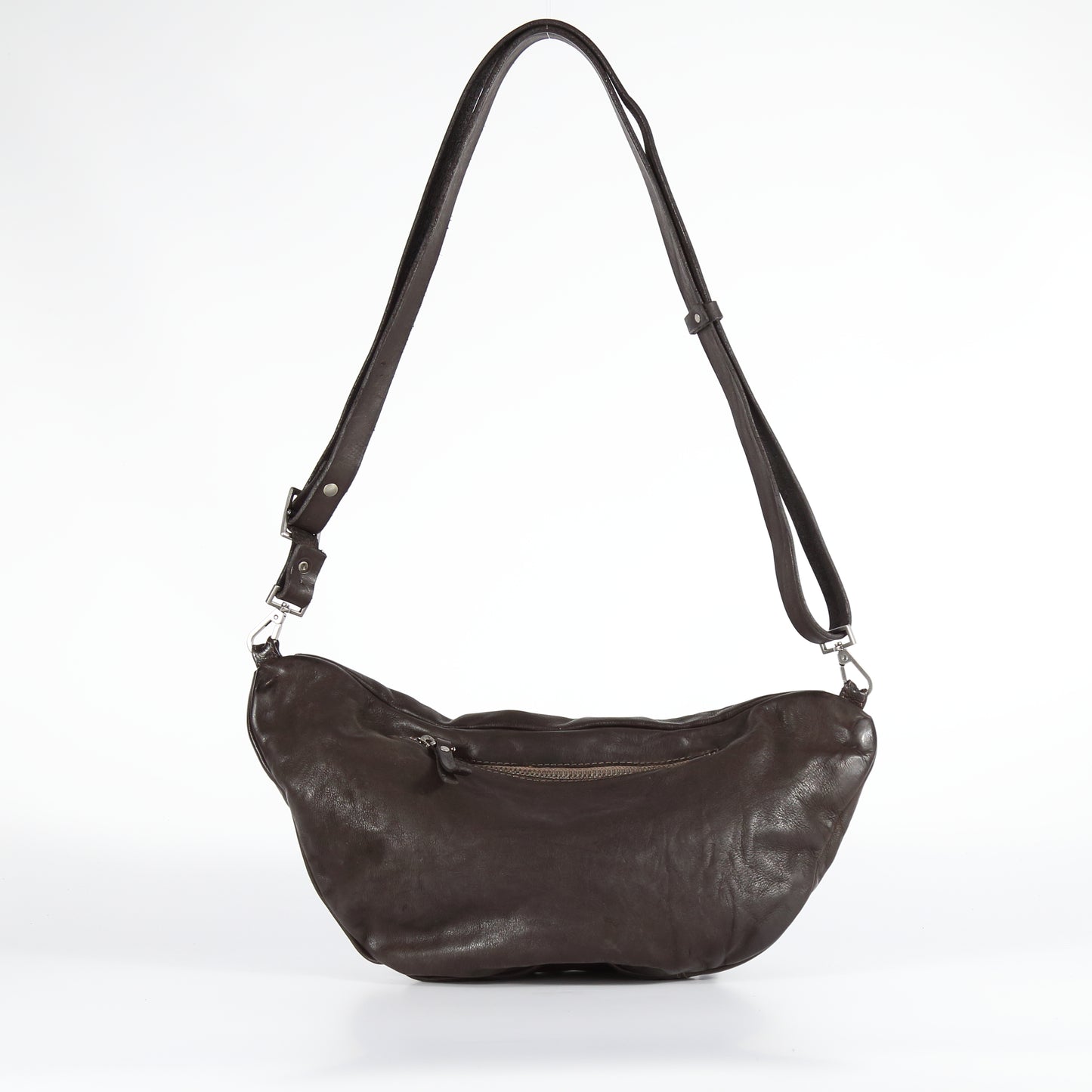 Cross body Dago in pelle colore t.moro