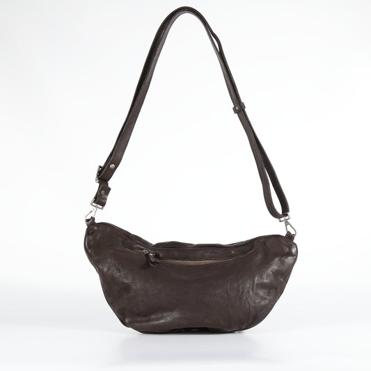 Cross body Dago in pelle colore t.moro